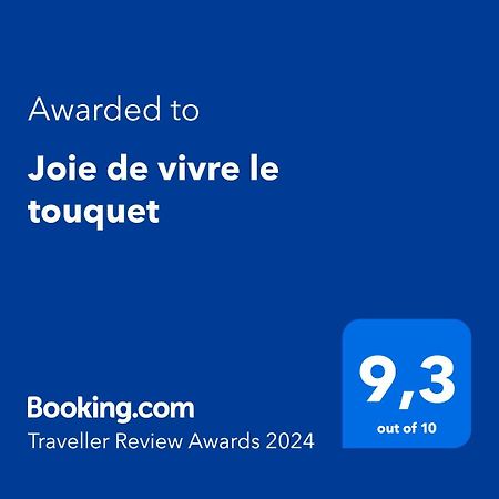 Joie De Vivre Le Touquet Apartamento Exterior foto